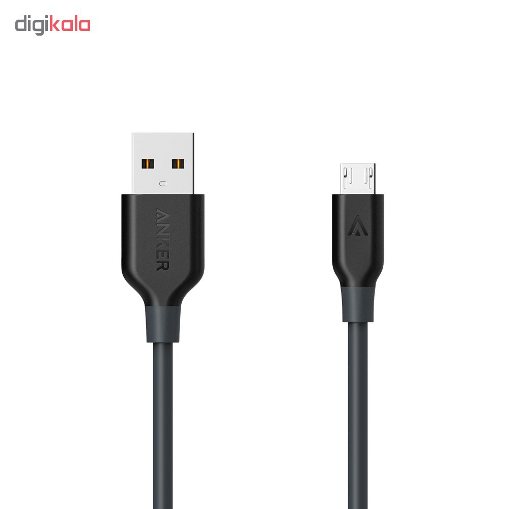 شارژر فندکی انکر مدل A2224 به همراه کابل microUSB