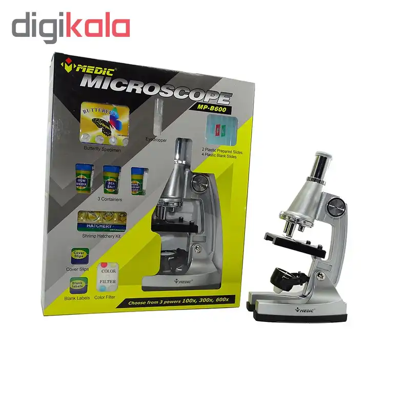 میکروسکوپ دانش آموزی مدیک مدل 600X