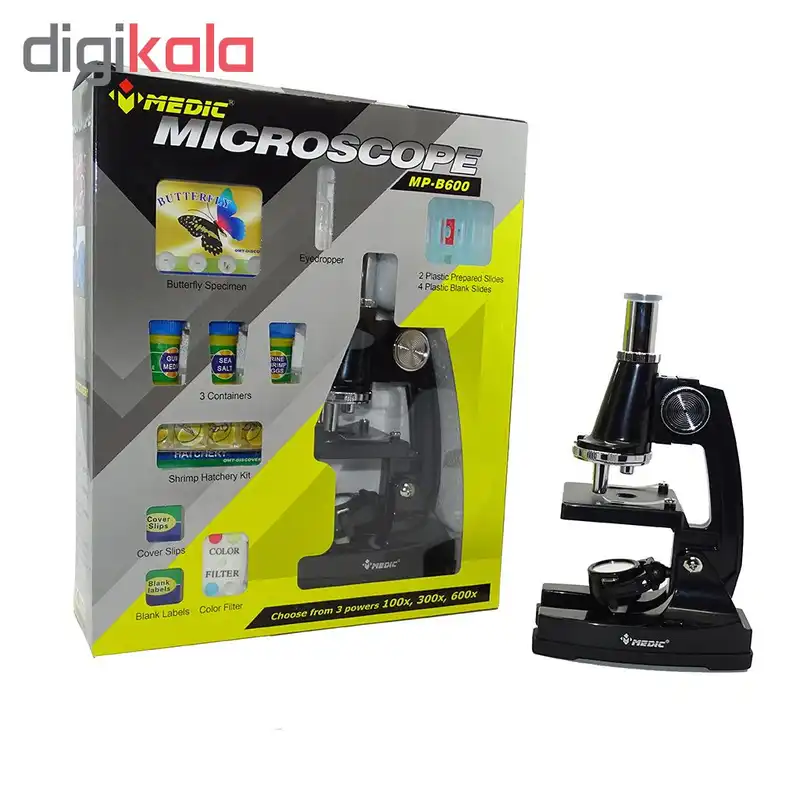 میکروسکوپ دانش آموزی مدیک مدل 600X
