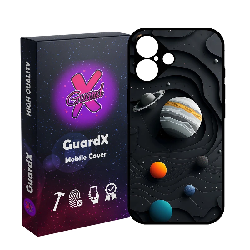 کاور گارد ایکس طرح کهکشان مدل 10749 مناسب برای گوشی موبایل اپل iPhone 16