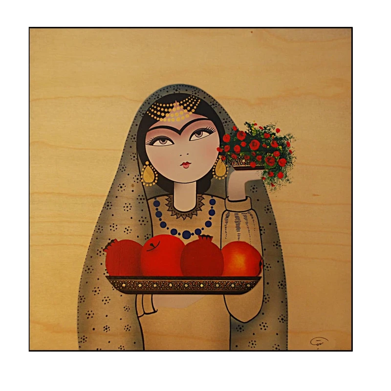 تابلو شاسی طرح خاتون کد 10