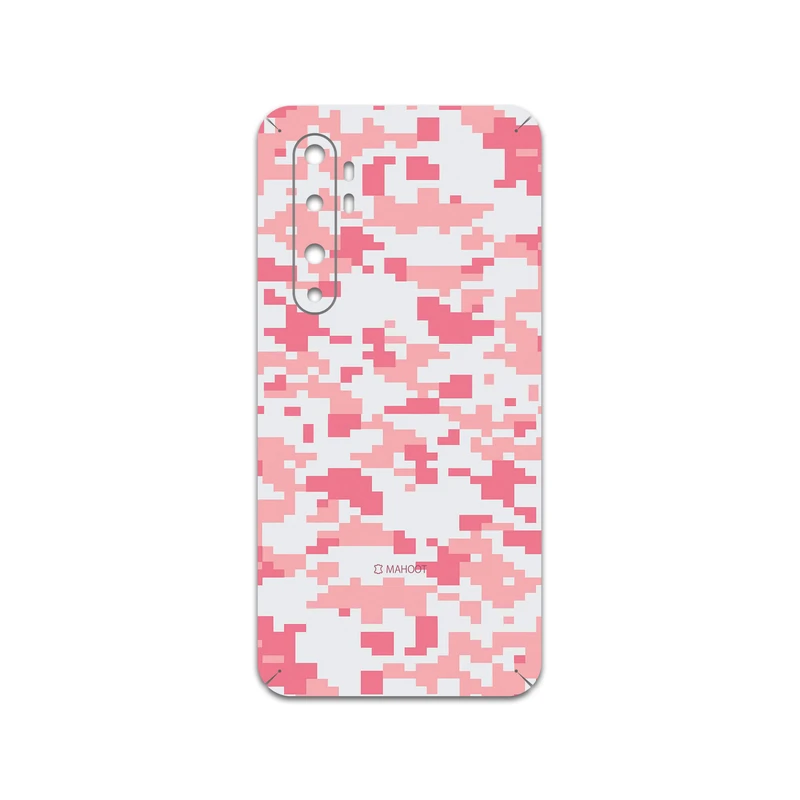 برچسب پوششی ماهوت مدل Army-Pink-pixel مناسب برای گوشی موبایل شیائومی Mi Note 10 Lite