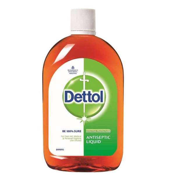 محلول ضد عفونی کننده دتول مدل Antispetic حجم 550 میلی لیتر