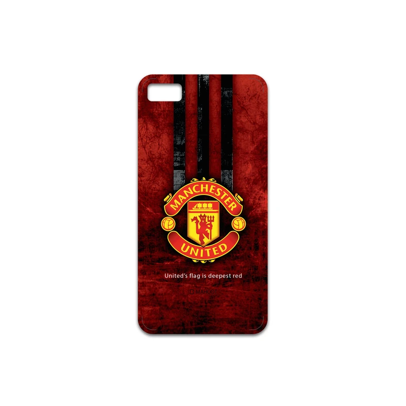 برچسب پوششی ماهوت مدل Manchester-United-FC مناسب برای گوشی موبایل بلک بری Z10