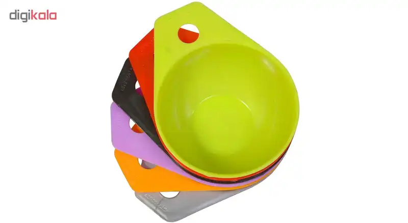 کاسه رنگ مو سیتی کالر مدل 11 مجموعه 6 عددی