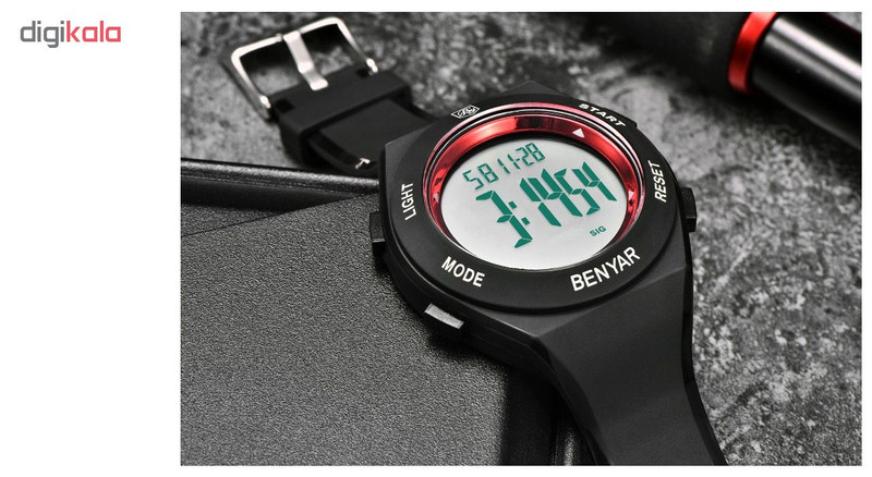 ساعت مچی دیجیتالی مردانه بنیار مدل 8003R ساعت مچی دیجیتالی مردانه بنیار مدل 8003R