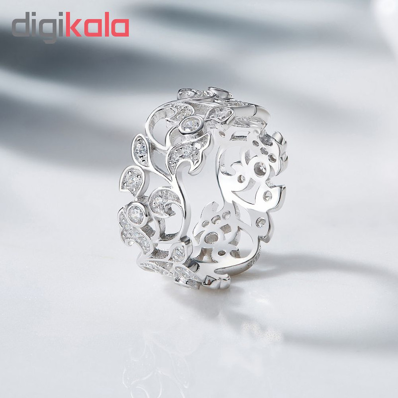 انگشتر نقره شهر جواهر مدل SJ-CR006 انگشتر نقره شهر جواهر مدل SJ-CR006