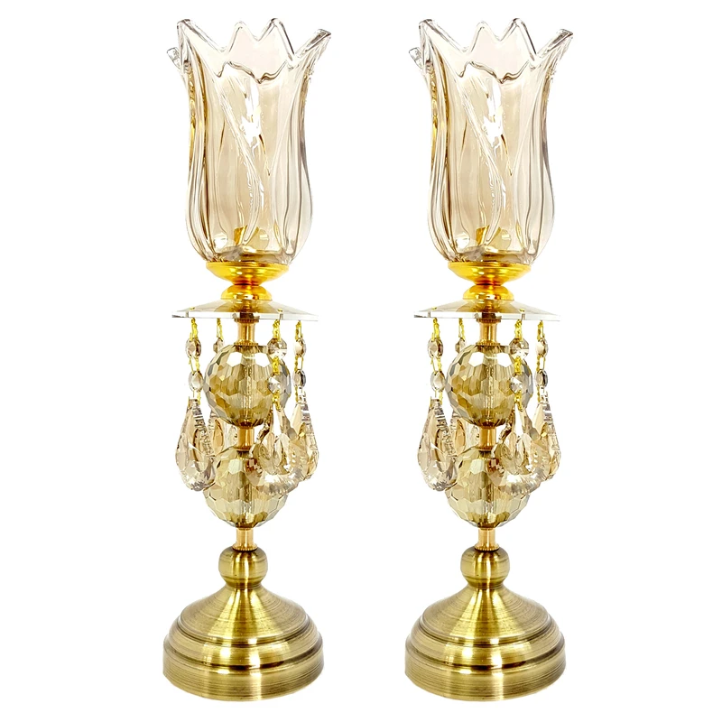 شمعدان صفاهان کد 24205 بسته 2 عددی