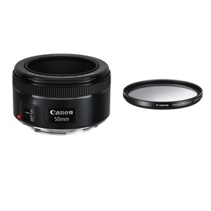 نقد و بررسی لنز کانن مدل EF 50mm f/1.8 STM به همراه فیلتر لنز یو وی 49 کانن توسط خریداران