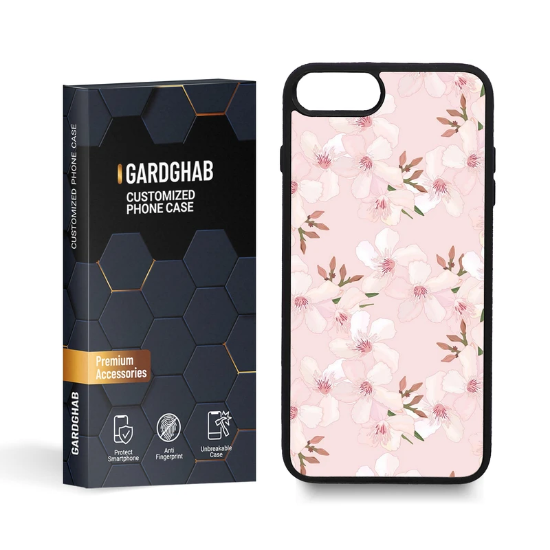 کاور گارد قاب مدل گل مناسب برای گوشی موبایل اپل IPhone 7 Plus / 8 Plus