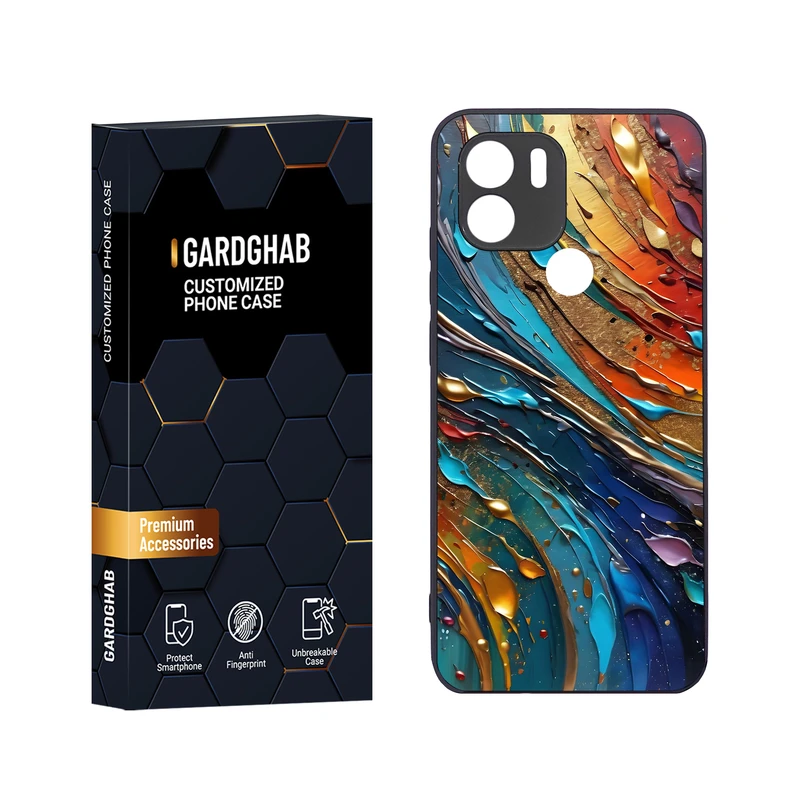 کاور گارد قاب مدل دور ژله ای ساده مناسب برای گوشی موبایل شیائومی Redmi A1 Plus / A2 Plus / Poco C50 / Poco C51