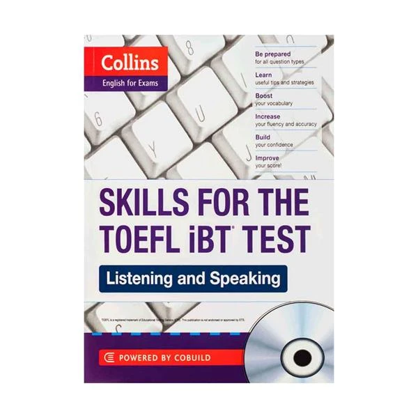 کتاب collins Skills for The TOEFL iBT Test Listening and Speaking اثر جمعی از نویسندگان انتشارات Collins