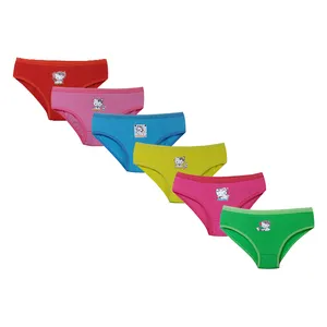 شورت دخترانه طرح کیتی کد 77 مجموعه 6 عددی