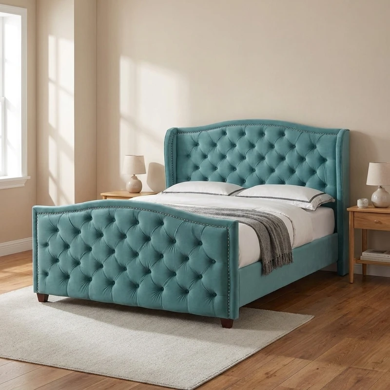 تخت خواب دونفره مدل kara سایز 160×200 سانتی متر