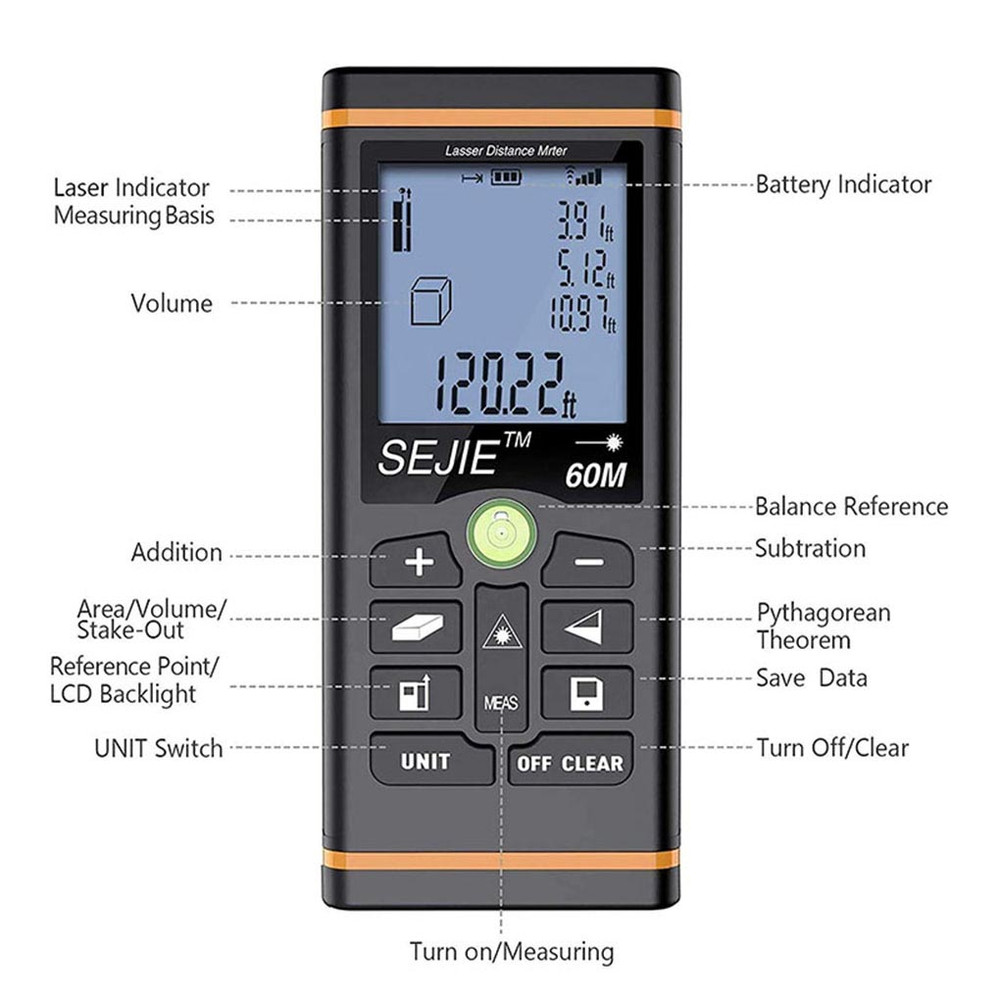 متر لیزری سیج مدل 49M متر لیزری سیج مدل 49M
