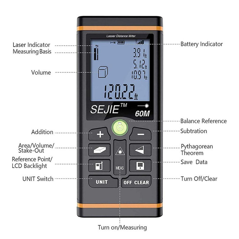 متر لیزری سیج مدل 49M متر لیزری سیج مدل 49M