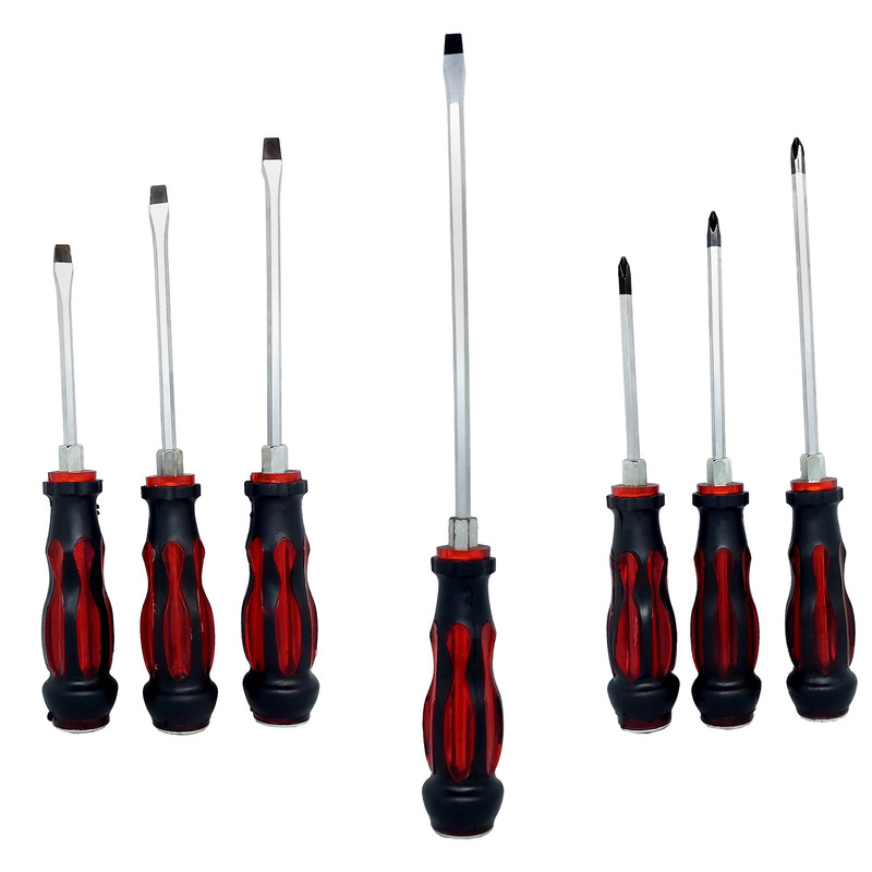 پیچ گوشتی دو سو و چهار سو تات مدل screwdriver set مجموعه 7 عددی