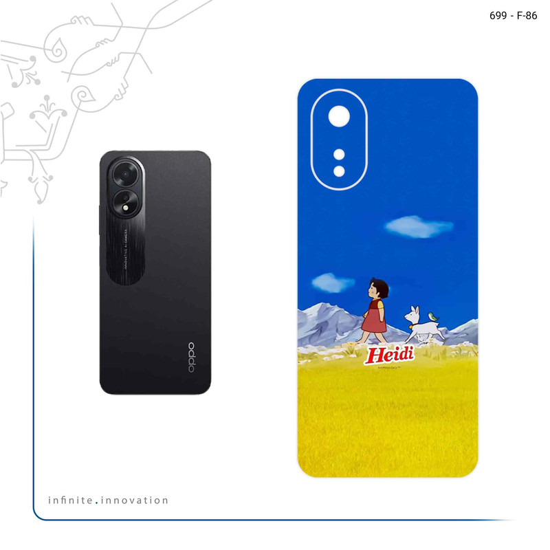 برچسب پوششی ماهوت مدل Heidi Girl of the Alps مناسب برای گوشی موبایل اپو A38