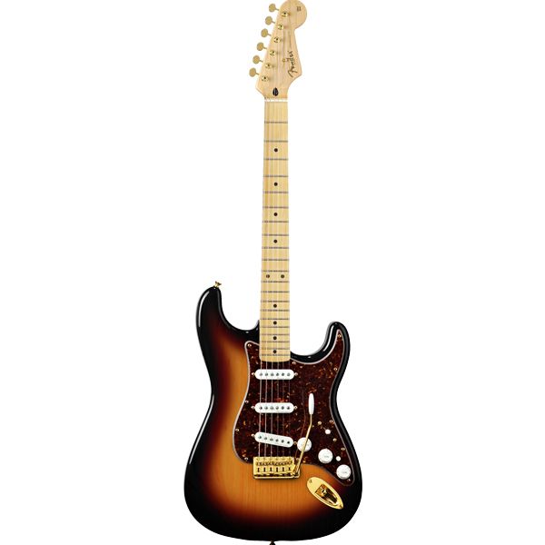 گیتار الکتریک فندر مدل Delux Players Stratocaster 3-Color Sunburst  سایز 4/4