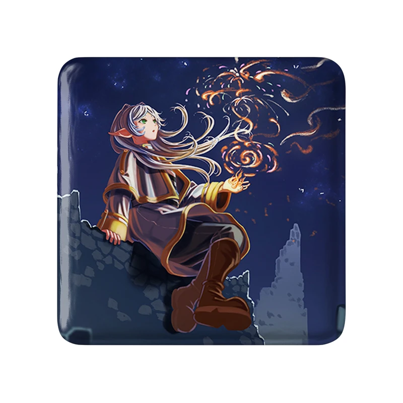 پیکسل خندالو طرح انیمه فریرن (Frieren) مدل مربعی کد 33971