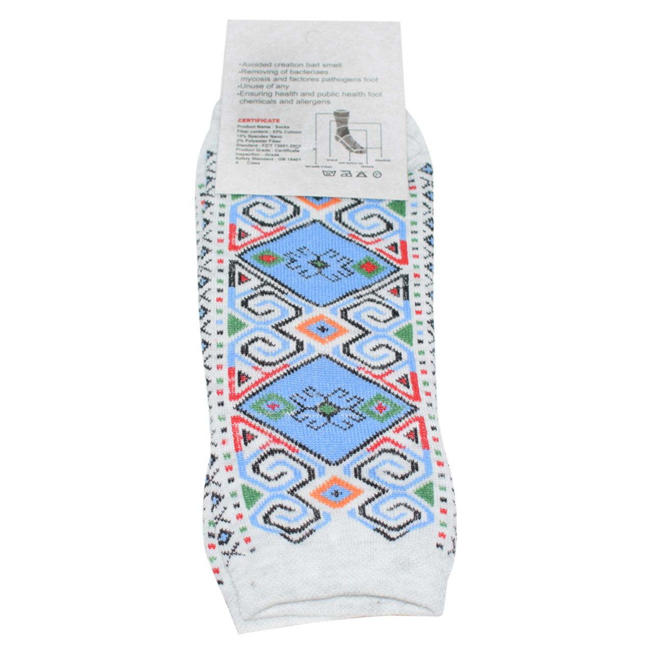 جوراب زنانه طرح سنتی کد 002 - - 3