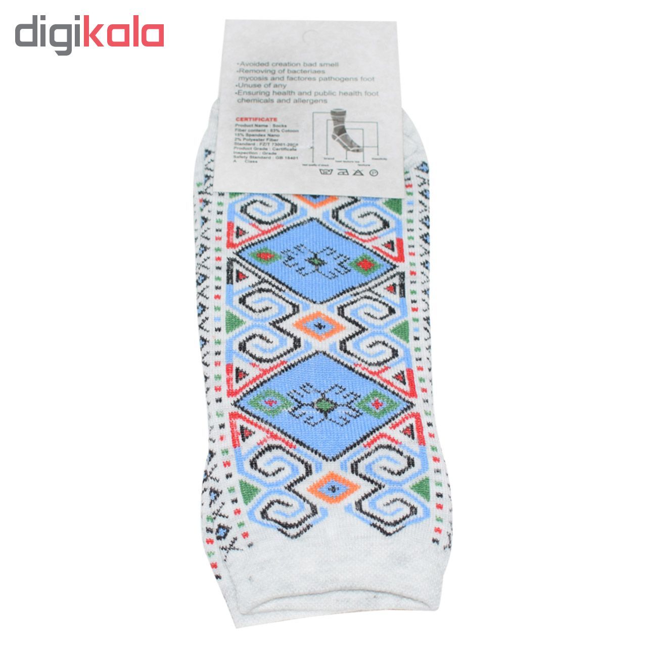 جوراب زنانه طرح سنتی کد 002 - - 4