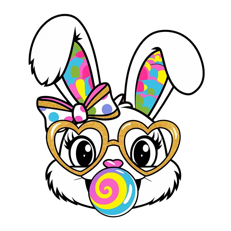 استیکر پارچه و لباس پاد آفرین مدل کارتونی کد S1292