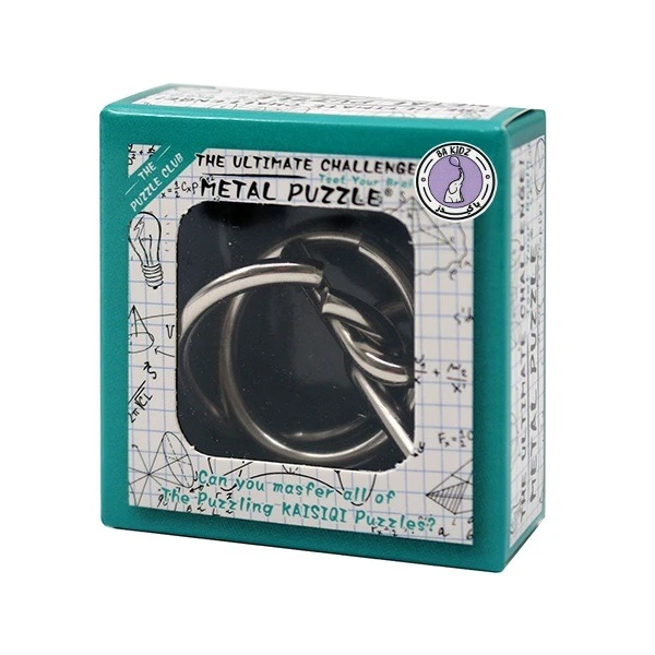  بازی فکری باکیدز مدل پازل فلزی حلقه ای کد 26032