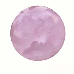 سنگ راف رز کوارتز مدل گوی کد 754