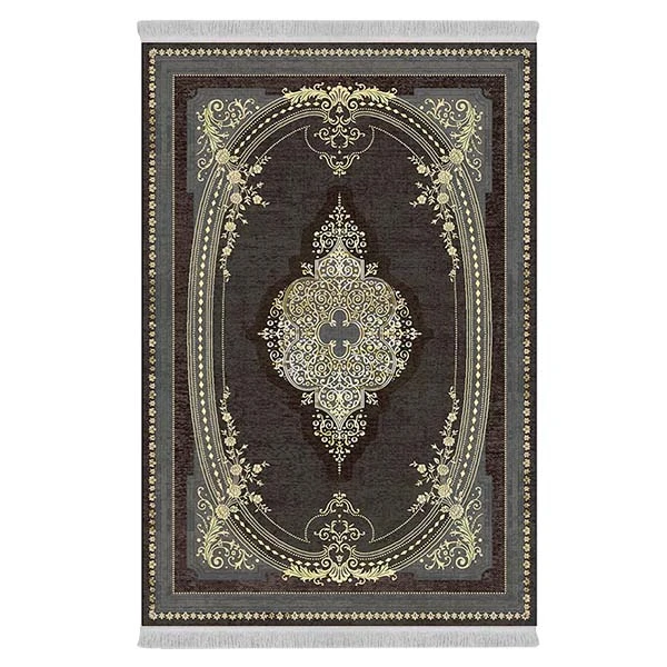 فرش پارچه‌ای دفه مدل فرشینه طرح مدرن کد 359