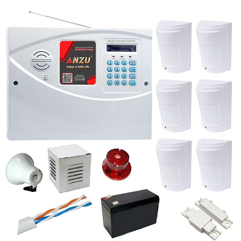 سیستم دزدگیر سیم کارتی آنزو مدل ECO-1