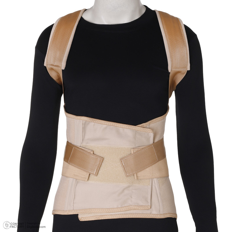 کمربند طبی سما طب پاکان مدل دورسو لومبو ساکرال کد 4021