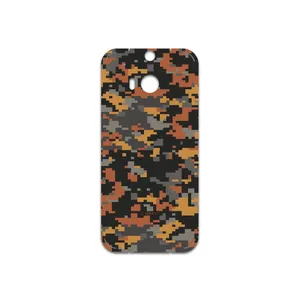 MAHOOT  Army-Autumn-pixel Cover Sticker for htc One M8