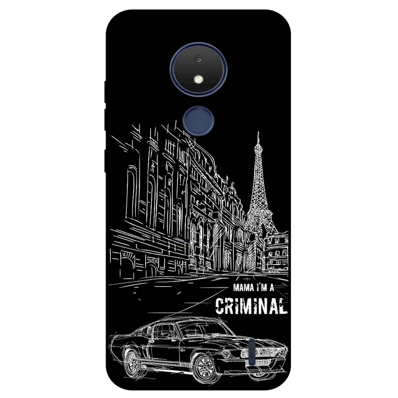 کاور مگافون طرح گنگ مدل 1890 مناسب برای گوشی موبایل نوکیا C21      