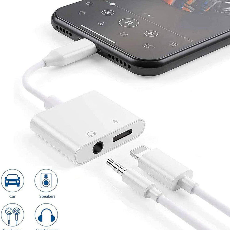 مبدل لایتنینگ به لایتنینگ/ AUX کد 9986