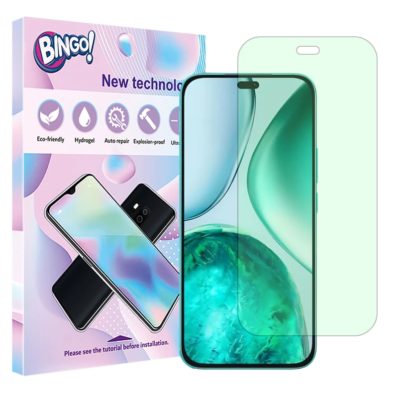 محافظ صفحه نمایش گرین لایت بینگو مدل Eye Care مناسب برای گوشی موبایل آنر X8c