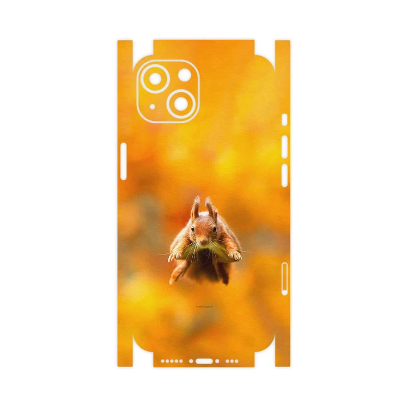 برچسب پوششی ماهوت مدل Squirrel-FullSkin مناسب برای گوشی موبایل اپل iPhone 13
