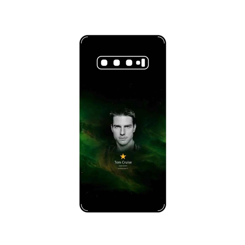 برچسب پوششی ماهوت مدل Tom Cruise مناسب برای گوشی موبایل سامسونگ Galaxy S10 Plus
