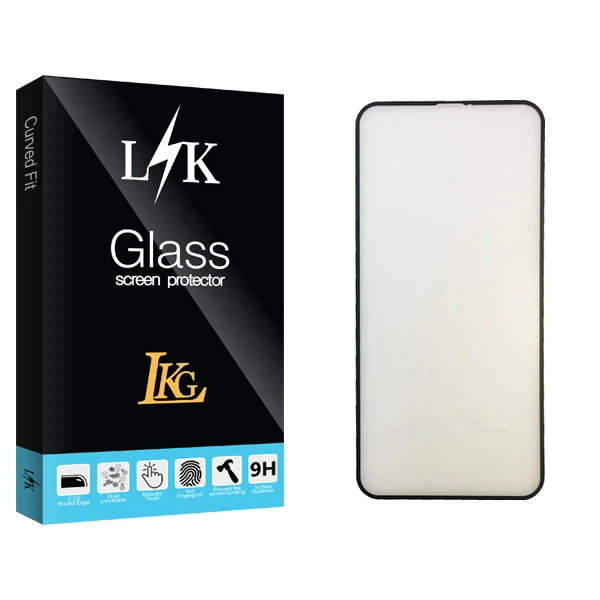 محافظ صفحه نمایش ال کا جی مدل LK Glass مناسب برای گوشی موبایل اپل Iphone XS Max