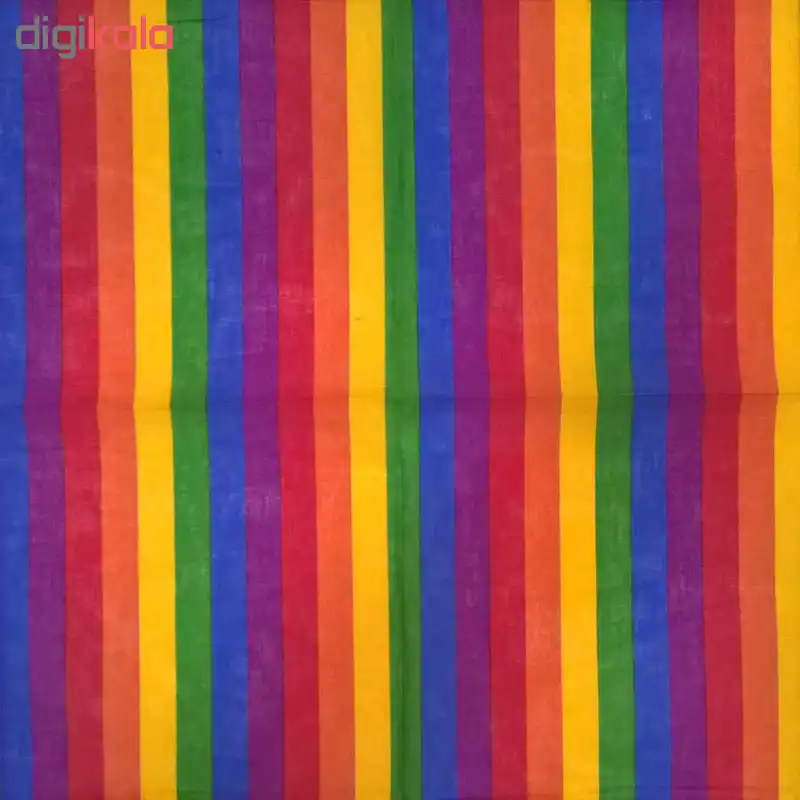 دستمال سروگردن طرح رنگارنگ