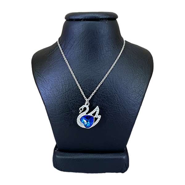 گردنبند نقره زنانه سواروسکی مدل قو کد 300013