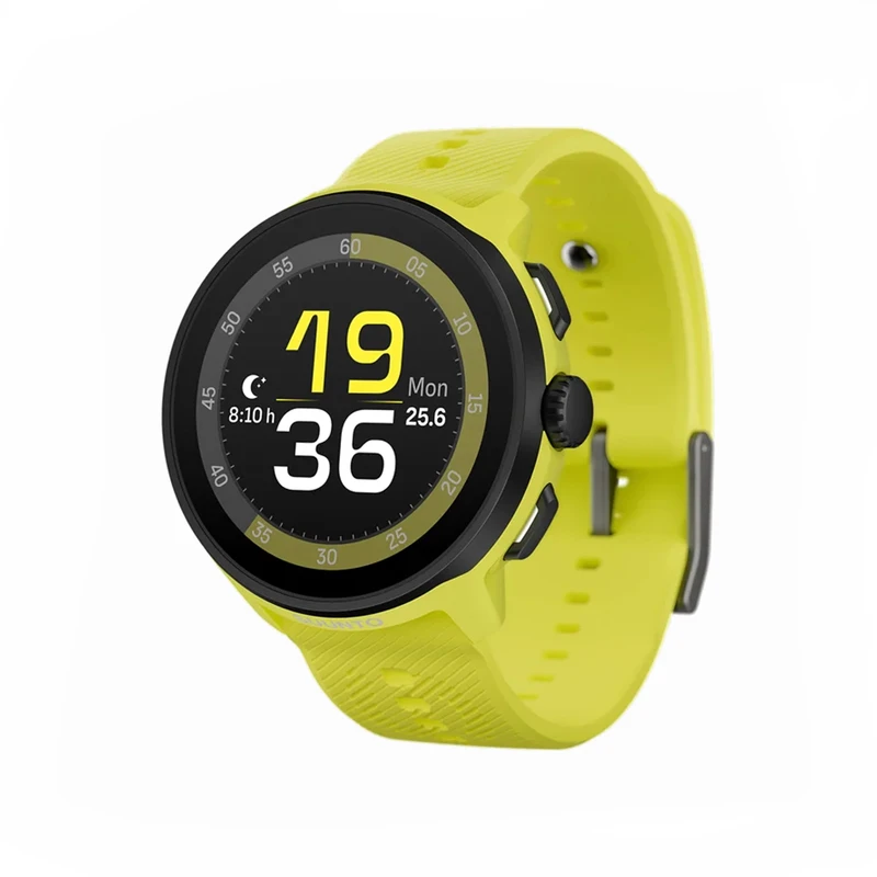 ساعت هوشمند 46 میلی متری سونتو مدل Suunto Run Lime کد SS051274000با بند سیلیکونی