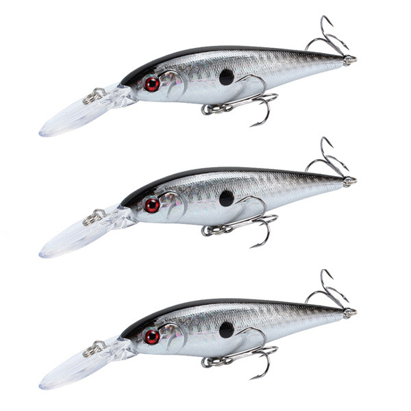 طعمه ماهیگیری مدل لور خشک بسته 3 عددی