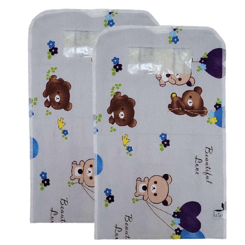 کاور لباس کودک  مدل خرس بادکنکی کد 347 مجموعه دو عددی