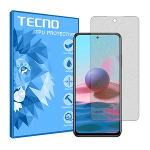 Tecno brand shockproof Matte screen protector glass for Xiaomi Redmi Note 10S