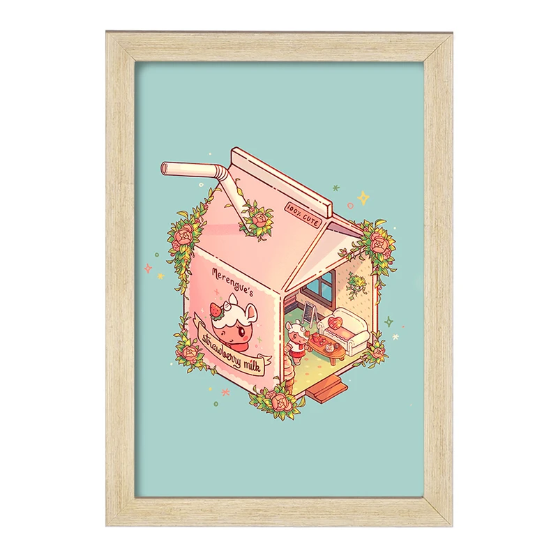 تابلو خندالو مدل بازی انیمال کراسینگ (Animal Crossing) کد 32656