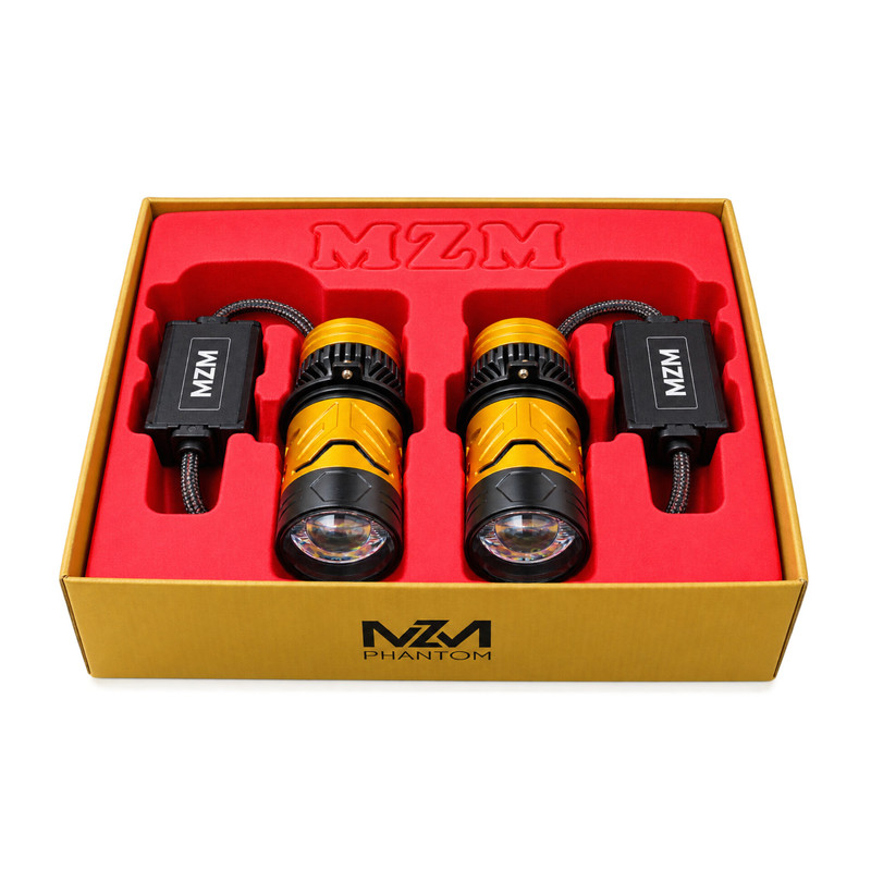 هدلایت خودرو ام زد ام مدل Phantom پایه H4 بسته 2 عددی