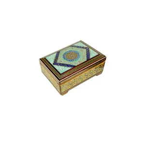 جعبه جواهر خاتم کاری مدل SH-001