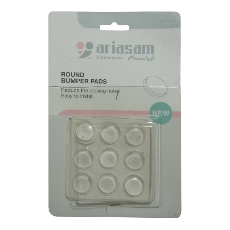 ضربه گیر شیشه آریاسام مدل RBP بسته 9 عددی
