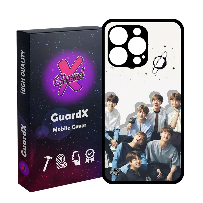 کاور گارد ایکس طرح K-Pop مدل Glass10680 مناسب برای گوشی موبایل اپل iPhone 13 Pro